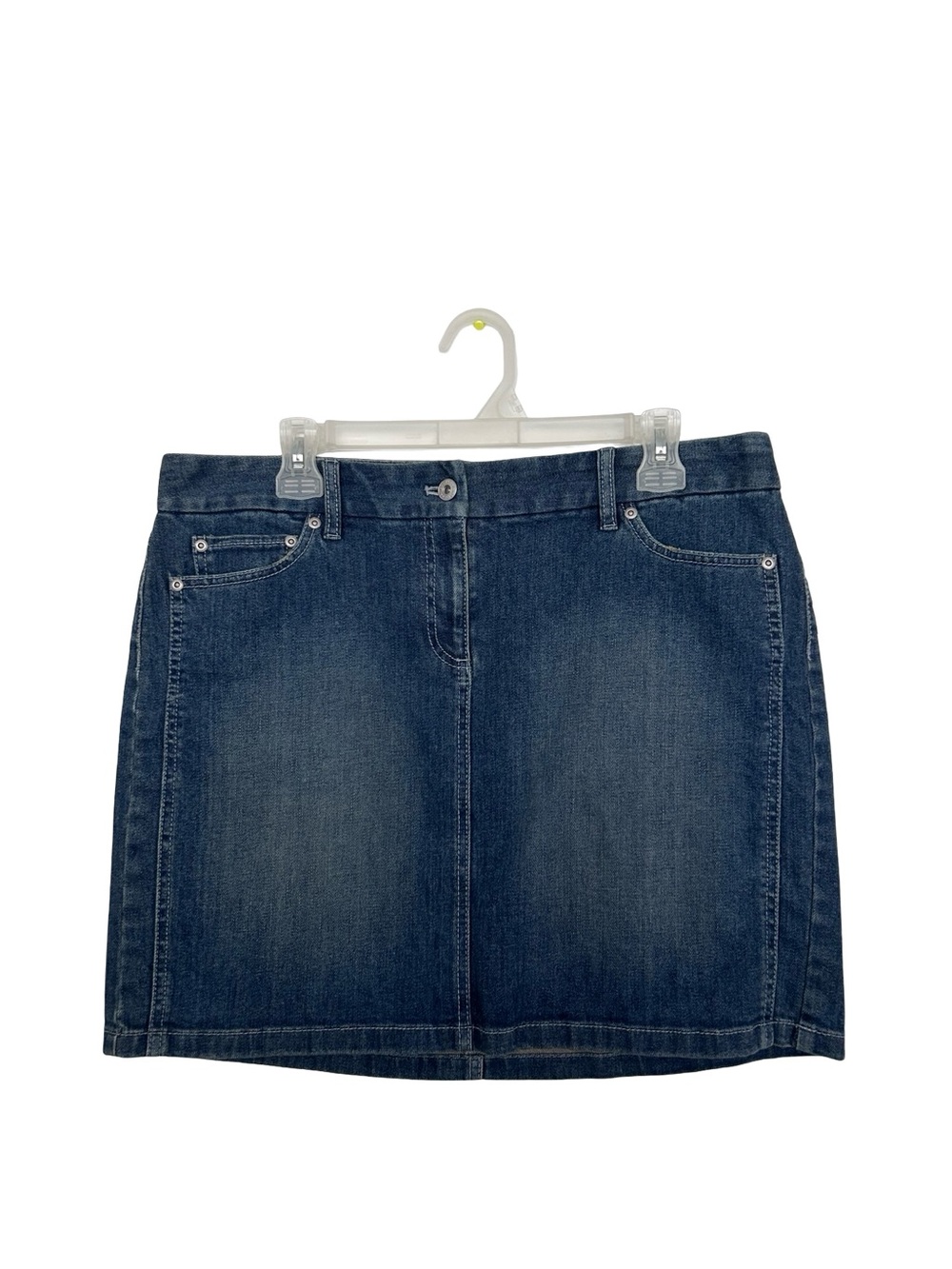 Ann Taylor Dark Blue Denim  Skirt